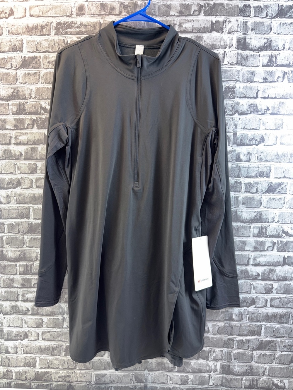 NWT Lululemon athletica Women's Long-Sleeve Half-Zip Tunic Tennis dress